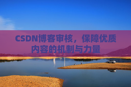 CSDN博客审核，保障优质内容的机制与力量